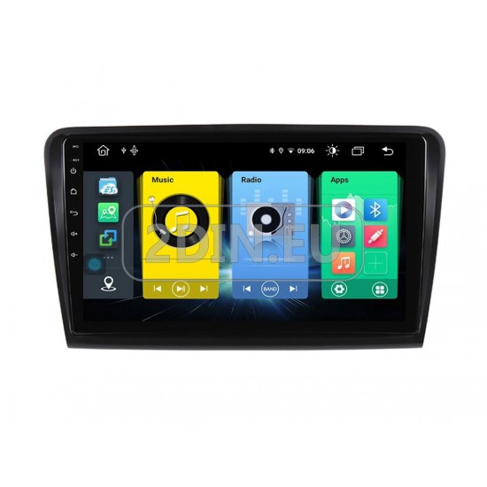 SKODA SUPERB - 10.1" МУЛТИМЕДИЯ / Навигация android 16 черна мат